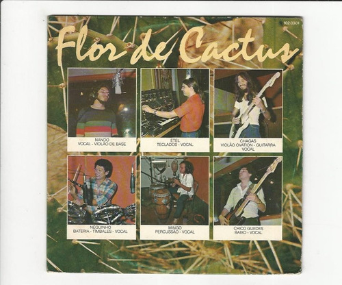 Flor De Cactus 1981 Aridez - Compacto Ep C8