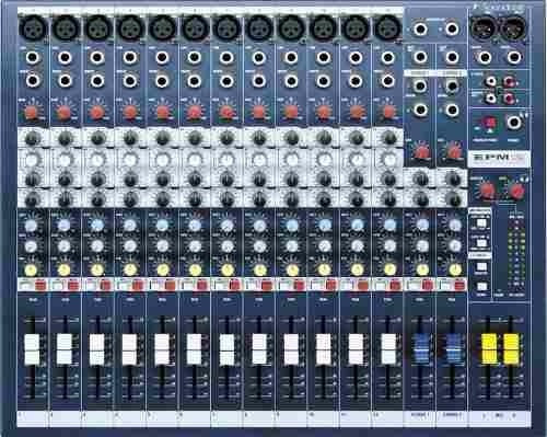 Soundcraft Epm12 Consola Mixer 12 Canales Sonido Profesional