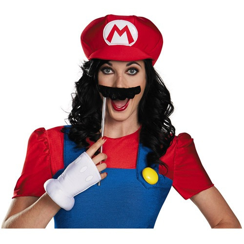 Disfraz De Mario Bros Sexy Para Mujer Talla: S Halloween