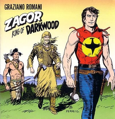 Imagem 2 de 4 de Cd + Fumetto Zagor King Of Darkwood - Bonellihq Cx340 H21