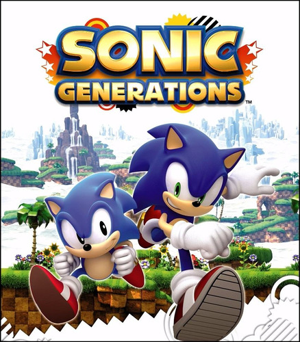 Poster Sonic Generations Foto 65x75cm Para Decorar Casa