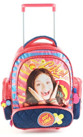 Mochila Soy Luna 12 Pulgadas Con Carro 81421 Mejor Precio!!