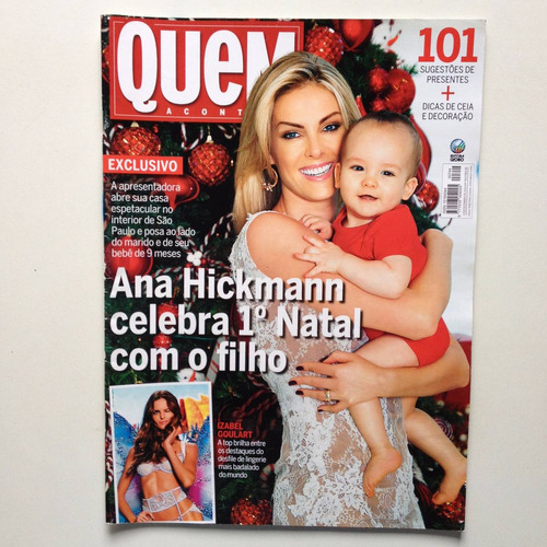 Revista Quem Ana Hickmann Malvino Salvador Ana Carolina A790