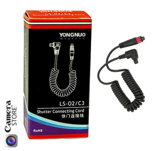 Cable Radio Disparador Yongnuo Ls-02/c3 P/ Canon 1d/5d/7d