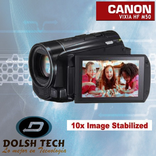 Nueva Canon Vixia Hf-m50 Hd 8gb Memoria Flash Interna