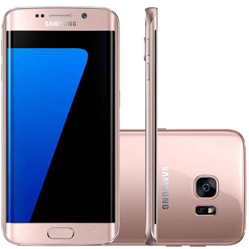 Celular Em Oferta Samsung Galaxy S7 Edge Android 6.0 Rosa