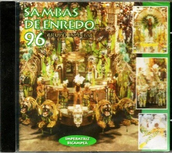 Cd / Sambas Enredo Carnaval 1996 Rio De Janeiro