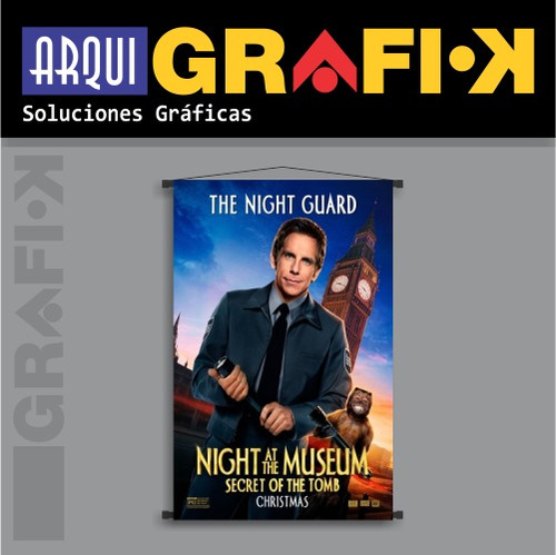 Posters - Banners De Peliculas - Una Noche En El Museo 3