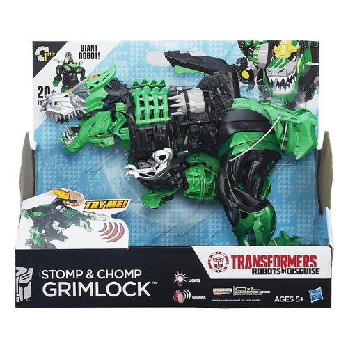 Transformers Robots In Disguise Stomp Y Chomp Grimlock Figur