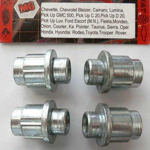 Set Antirrobo Mg 4 Tuerca 12x1,5 Ford Toyota A/plana Cod78