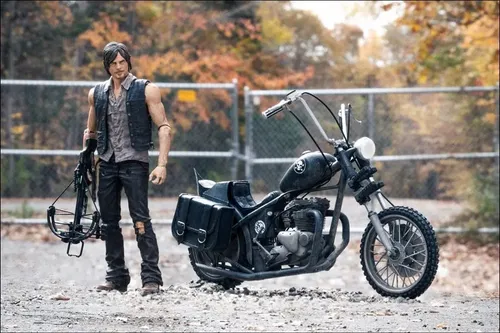 The Walking Dead Daryl Dixon + Moto Mcfarlane Toys Amc | MercadoLivre