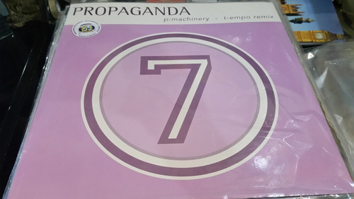 Propaganda Pmachinery (t Empo Remix) Vinilo Maxi Uk 1995