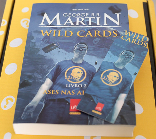 Livro Wild Cards, V.2 - Ases Nas Alturas + Marca Pagina