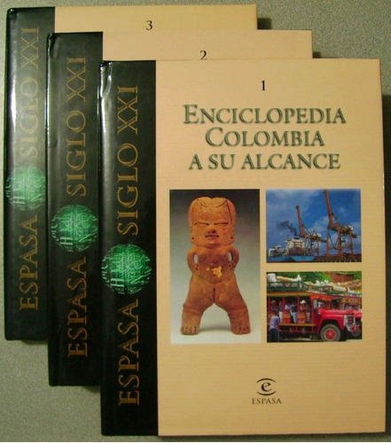 Enciclopedia Colombia A Su Alcance Espasa /3 Tomos / Espasa