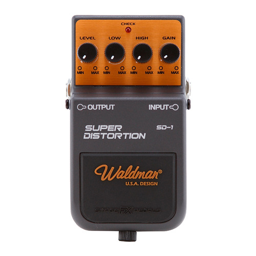 Pedal Guitarra Waldman Super Distortion Sd 1