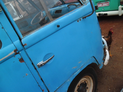 Kombi Vw Van Corujinha 1965 Funcionando Lisa De Lata P/ Rest