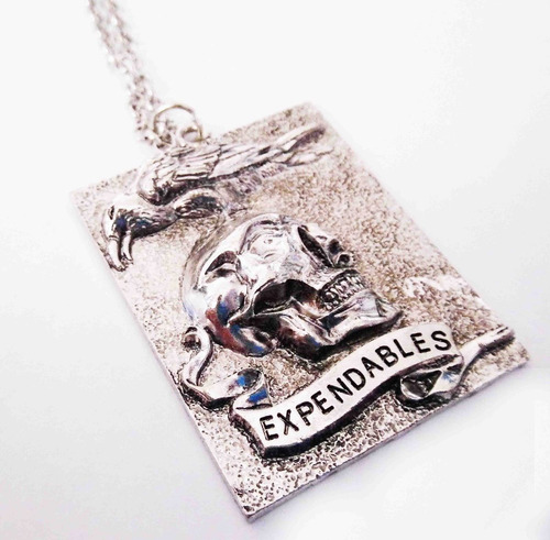 Cadena Collar Con Dije Calavera De The Expendables Skpalace