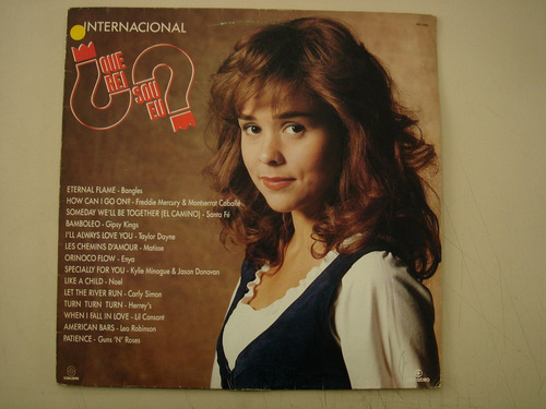 Lp - Novela -que Rei Sou Eu- Internacional -1989