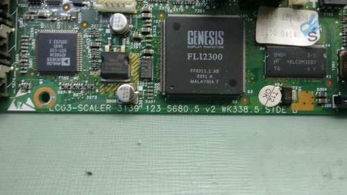 Placa Sinal Philips Lc03-scaper 3139 123 5680.5 V2 Wk338.5