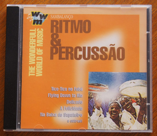 Cd Sambalanço Ritmo & Percussão The Wonderful World Of Music