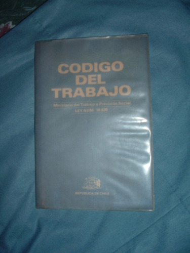 Libros Codigo Del Trabajo Ley Nº 18.620 Y Const.politica