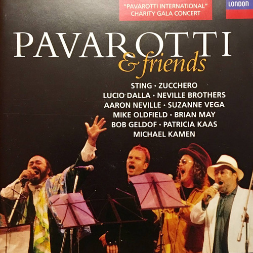 Cd Pavarotti And Friends International Charity Gala Concert