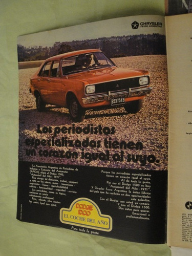 Publicidad Dodge 1500 Año 1971