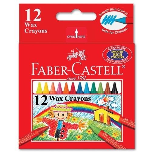 Faber-castell Crayones Finos - 12 Unidades - Mosca