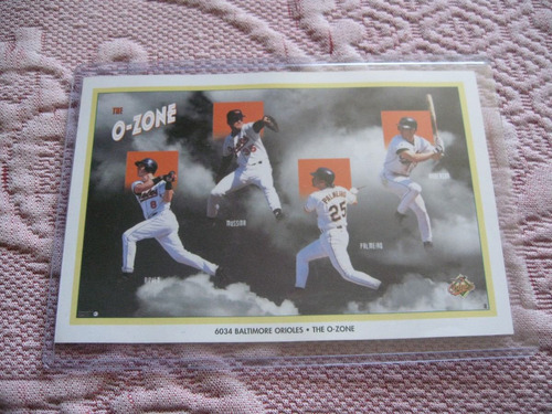 1990's Promo Mini Poster The O-zone Baltimore Orioles