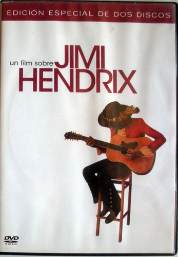 Dvd - Jimi Hendrix Film De 1973 - Edicion Especial 2 Discos