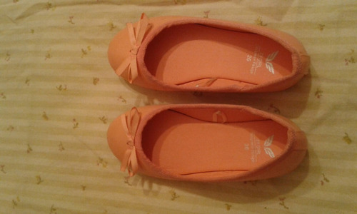 Zapatos Niña Talla 26 Color Salmón Naranja Marca Zyppi Girl