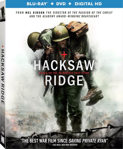Blu-ray + Dvd Hacksaw Ridge / Hasta El Ultimo Hombre