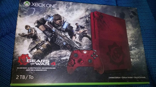 Xbox One S Edicion Gears Of War.