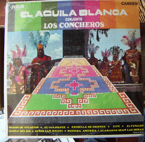 Bolero, Los Concheros, El Aguila Blanca, Lp 12´