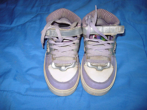 942 X - Tênis Lilas/branco Nº 35 Freeday