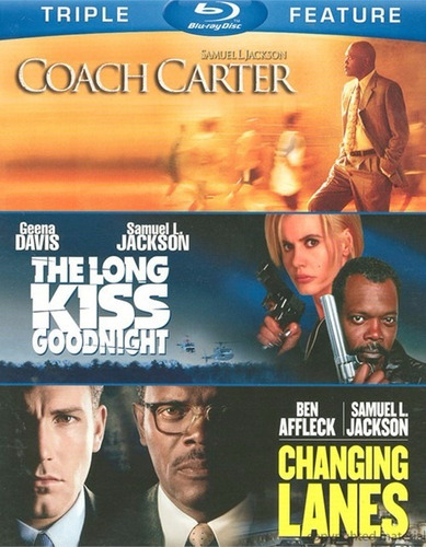 Blu-ray Coach Carter + Changing Lanes + Largo Beso Del Adios