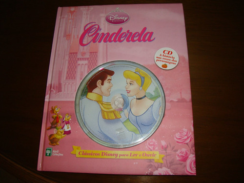 Cinderela - Coleção Disney Para Ler E Ouvir ( Com Cd )