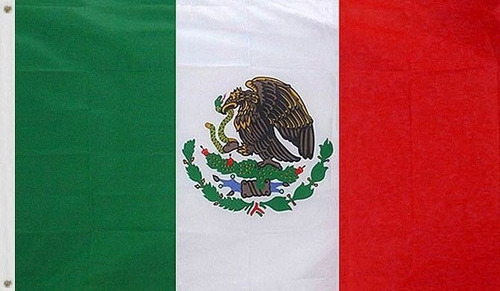 Bandera De México, Grande 120x180cm. Envío Gratis.