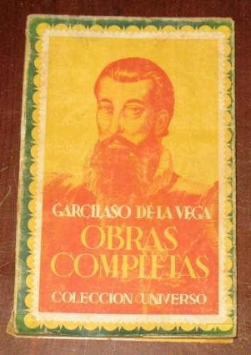 Garcilaso De La Vega Obras Completas Literatura Sopena 1945