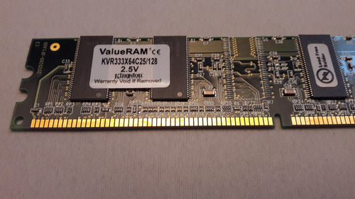 Memoria Kingston 128mb 333mhz Kvr333x64c25