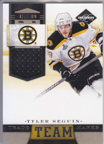 2011 - 2012 Limited Trademark Jersey Tyler Seguin Bruins /99