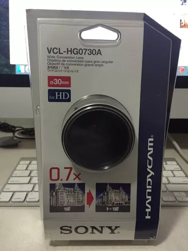 Lente Grande Angular Sony Vcl-hg0730a | Parcelamento sem juros