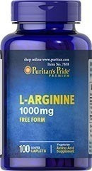 L-arginine Arginina 1000mg 100 Caps Usa