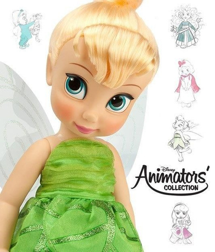 Muñeca Princesas Animators Colección Disney Tinker Bell