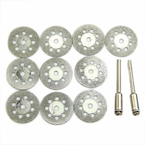Imagen 3 de 4 de Mototool Kit De Disco Diamantado X 10 Pc Accesorios De 20 Mm