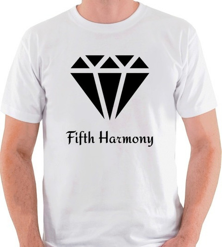 Camiseta Fifth Harmony Camisa Blusa Música Pop Grupo