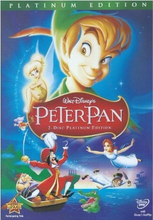 Dvd Peter Pan Edicion Platino De 2 Discos Slip Cover
