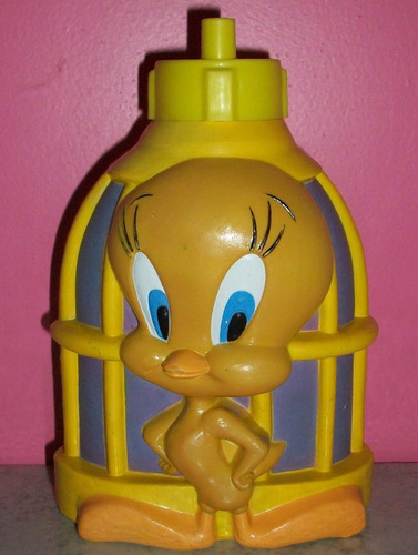 Tweety Looney Tunes Cantimplora Coleccion Personaje Muñeco