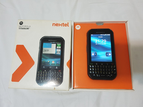 Nextel Motorola Titanuim - Super Novo