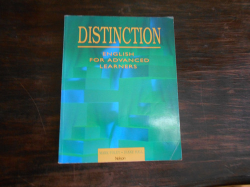 Distinction. English For Advanced Learners.       En Inglés.